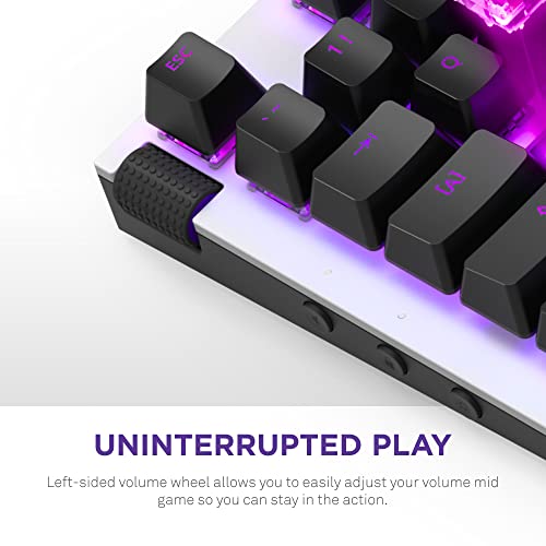 NZXT Function - Full Size Mechanical Keyboard - White - color: White, size: Full Size, style: Function