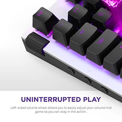 NZXT Function - Full Size Mechanical Keyboard - White - color: White, size: Full Size, style: Function