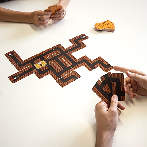 Bandido Card Game - Cooperative Strategy and Route Building Fun! Fun Family Adventure Game for Kids & Adults, Ages 6+, 1-4 Players, 15 Minute Playtime, Made by Helvetiq - style: Bandido