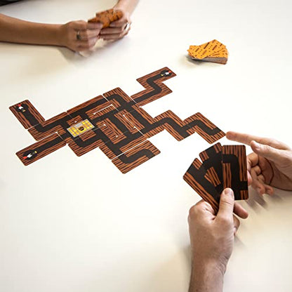 Bandido Card Game - Cooperative Strategy and Route Building Fun! Fun Family Adventure Game for Kids & Adults, Ages 6+, 1-4 Players, 15 Minute Playtime, Made by Helvetiq - style: Bandido