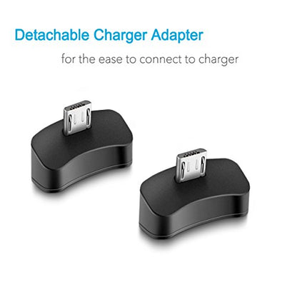 Vertical Stand Charger Cooling Station for PS4 Pro/Slim | 2-In-1, Dual Charger Ports, USB HUB
