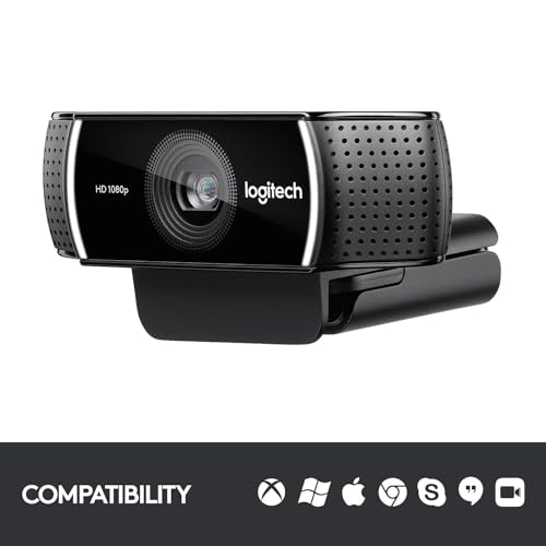 Logitech C922 Pro Stream Webcam 1080P Camera