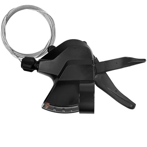 SL-M315-7R Bike Shift Lever, Bicycle Shift Lever - Right, Mountain Right Shifter Lever with Optical Gear Display | Bike shifter. Durable, ergonomic design. Compatible with mountain, road, folding bikes. Easy install. - color: SL-M315-7R