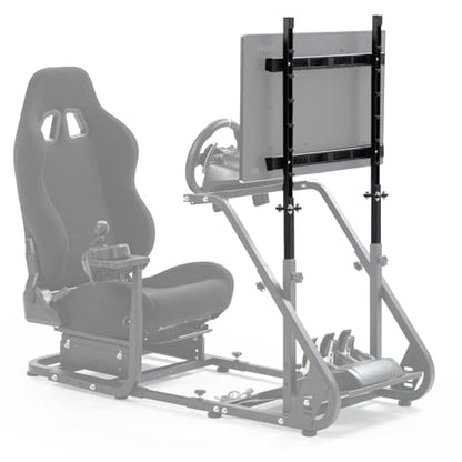 Dardoo Racing Simulator Cockpit Monitor Mount for Logitech G923 G29 G920 | for Thrustmaster Wheel Frame, Excluding Steering Wheel Shift Lever Pedals Seat and Racing Frame