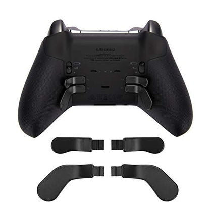 13 in 1 Metal Thumbsticks for Xbox One Elite Series 2, Elite Series 2 Controller Accessory Parts, Gaming Accessory Replacement, Metal Mod 6 Swap Joysticks, 4 Paddles, 2 D-Pads, 1 Tool - color: Black