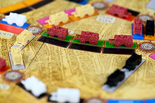 Asmodee Ticket to Ride Amsterdam Board Game - Train Route-Building Strategy Game, Fun Family Game for Kids & Adults, Ages 8+, 2-4 Players, 10-15 Minute Playtime - style: Amsterdam