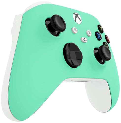 Custom Controllerzz Wireless Controller for Microsoft Xbox Series X/S & Xbox One - Custom Soft Touch Feel - Custom Xbox Series X/S Controller (X/S Green Mint) - color: X/S Green Mint