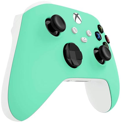 Custom Controllerzz Wireless Controller for Microsoft Xbox Series X/S & Xbox One - Custom Soft Touch Feel - Custom Xbox Series X/S Controller (X/S Green Mint) - color: X/S Green Mint