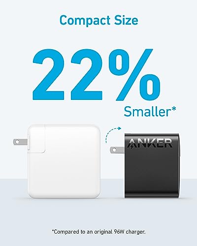 Anker Docking Station for Steam Deck/ROG Ally, 6-in-1 Steam Deck Dock, USB C Hub with HDMI 4K@60Hz, 1Gbps Ethernet & Mac Book Pro Charger, 100W USB C Charger, Anker Compact and Foldable Fast Charger