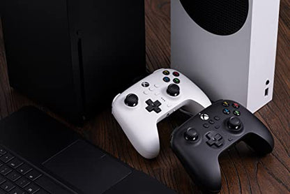 8Bitdo Ultimate Wired Controller for Xbox Series X, Xbox Series S, Xbox One, Windows 10 & Windows 11 - Officially Licensed (White) - color: White, style: ALPS Joystick