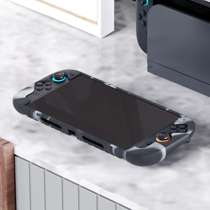 Silicone Case+Tempered Glass Film Set For Switch 2 Protective cover Shockproof Protection Shell Handheld Game Console Accessories