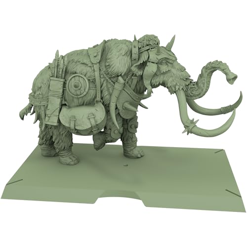 A Song of Ice & Fire War Mammoths Unit Box (Multilingual Edition) | Compatible with the A Song of Ice & Fire Tabletop Miniatures Game. Ages 14+, 2+ Players, 45-60 Mins