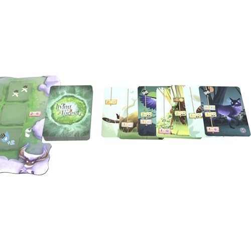 Pegasus Spiele Living Forest | Tile-laying strategy board game; family game night favorite; strategic resource management gameplay for all ages