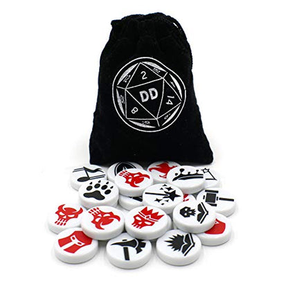 D&D Class and Monster Tokens for Dungeons and Dragons (Standard Set) - style: Standard Set