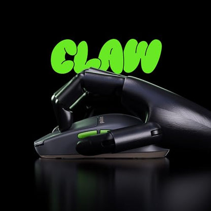 Pulsar Gaming Gears X2 Crazylight Wireless Gaming Mouse, Ultra Lightweight 1.23 oz (35g), Optical Switch, 32000 DPI, 750 IPS, XS-1 Sensor, 8k Compatible (Volt Shadow) - color: Volt Shadow, size: Mini, style: X2 CrazyLight