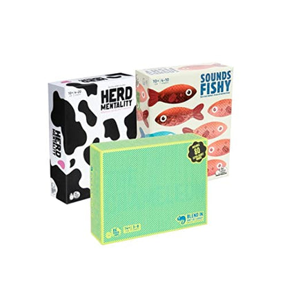 Big Potato Animal Party Bundle - Hilarious Board Games for Family Games Night, or with Friends Too For 8 Players