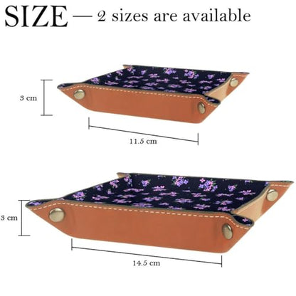 Floral Pattern Dice Tray PU Leather Dice Rolling Tray Folding Dice Holder for Dice Games, Like RPG, DND and Other Table Games - color: Multi 6