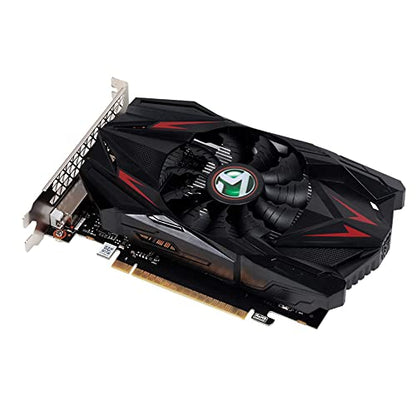 maxsun Graphics Cards Nvidia GEFORCE GTX 1630 4GB GDDR6 Computer Video Gaming Graphics Card GPU for Gaming PC, DisplayPort, HDMI, DVI-D, Single Fan Mini ITX Design