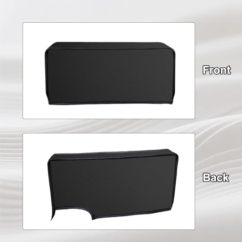 Dust Cover Console Non-Scratch Sleeve Protective Cover Thick Fabric Precision Cut Dust Guard Easy Access Cable Port Black