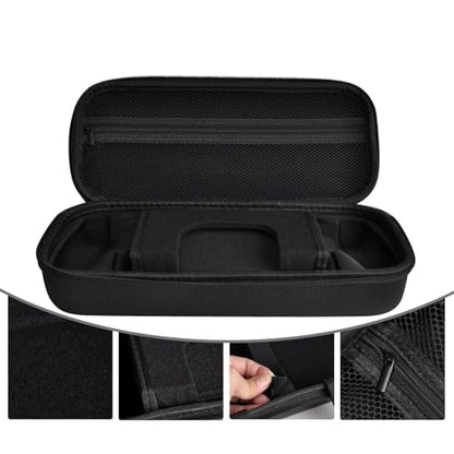 Travel Carrying Case Bag for MSI Claw 8 AI+ A2VM Polar Tempest Edition PC Gaming Handheld,EVA Standing Hard Shell Cover Accessories Pocket for MSI Claw 8 AI+ Handheld Console Power Cord