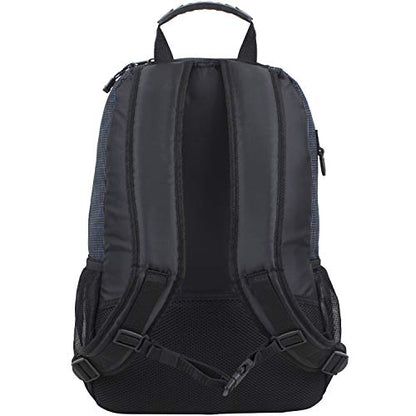 Eastsport Travel Skateboard Backpack Double Strap Laptop Bag Multi-Sport Design for Men and Women, Navy Gradient Ripstop - color: Navy/Gradient Ripstop Print