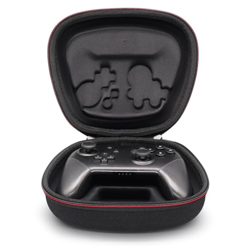 sisma Carrying Case Compatible with Nintendo Switch 2 Pro Controller, Hard Shell Original Switch Controller Protection Portable Travel Protective Case, Black - color: Black