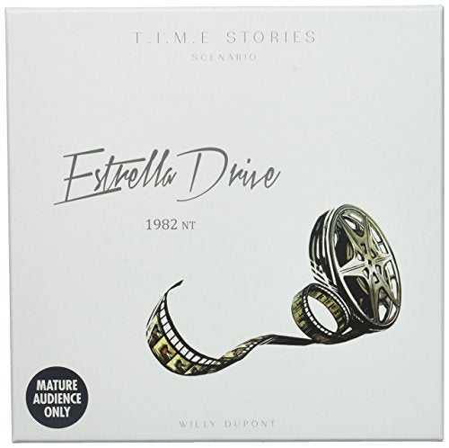 TIME Stories Estrella Drive EXPANSION - Immersive Time-Travel Adventure Game, Cooperative Strategy Game for Kids and Adults, Ages 12+, 2-4 Players, 60 Minute Playtime, Made by Space Cowboys
