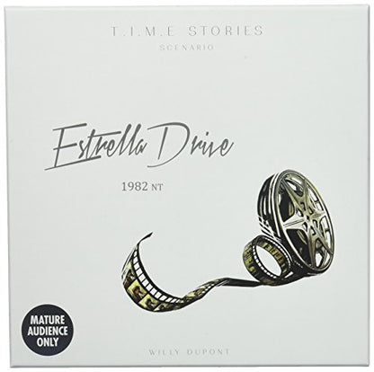 TIME Stories Estrella Drive EXPANSION - Immersive Time-Travel Adventure Game, Cooperative Strategy Game for Kids and Adults, Ages 12+, 2-4 Players, 60 Minute Playtime, Made by Space Cowboys