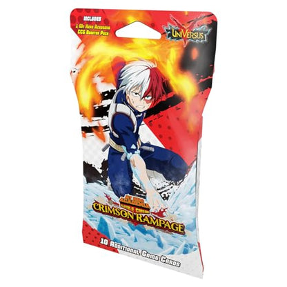 My Hero Academia Collectible Card Game Series 2 Unlimited Crimson Rampage Booster Display | 240-card 24-Pack Booster Display | Ages 14+ | 2 Players | Avg. Playtime 20-30 Minutes | Made by Jasco Games
