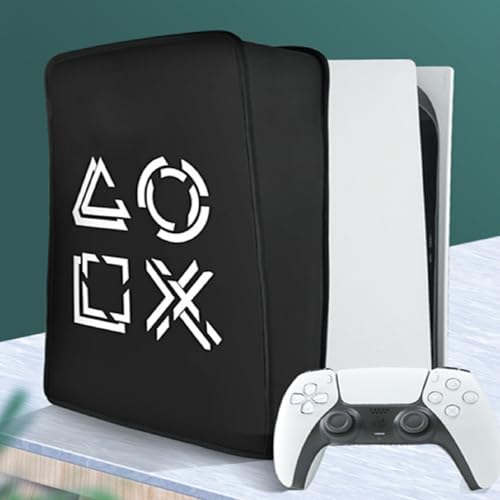 Removable Console Dust Proof Cover, Slim Game Console Travel Protectors Cover, Washable Protective Bag for Game Console