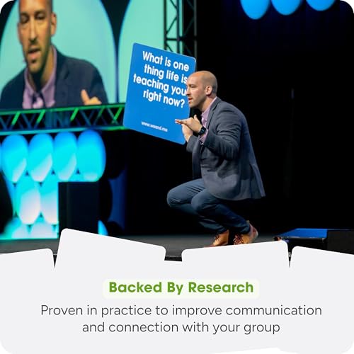 We! Engage Cards - Conversation Cards to Build Trust & Connection - 56 Inspiring Pieces with Quotes, Photos, & Activities - Ideal for Office Meetings, Ice Breakers, and Educational Team Building - color: We! Engage Cards