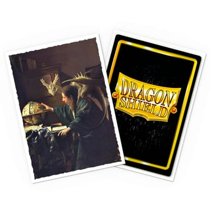 Dragon Shield Art Sleeves | Limited Edition - The Astronomer | 100 CT - Smooth & Tough Premium TCG Sleeves | Compatible with Pokemon, One Piece & Magic the Gathering - color: The Astronomer
