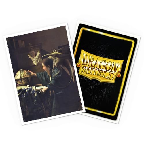 Dragon Shield Art Sleeves | Limited Edition - The Astronomer | 100 CT - Smooth & Tough Premium TCG Sleeves | Compatible with Pokemon, One Piece & Magic the Gathering - color: The Astronomer