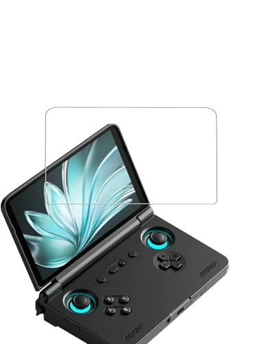 [1 Park]Screen Protector for Pocket Flip 2 5.5 Inch Handheld Game Consoles Tempered Glass Film,BOVUGAC Screen Protector for Retroid Pocket Flip2 Handheld Gaming Anti-Scratch & Sensitive & 9H Hardness