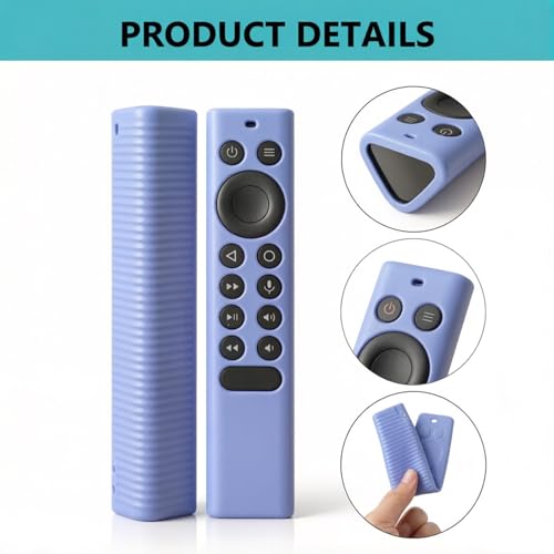 Silicone Protective Cover for NVIDIA Shield TV Pro/4K HDR Remote Controller Series, Light Weight Kids-Friendly Silicone Skin Anti-Slip/Shockproof with Hand Strap - color: Black