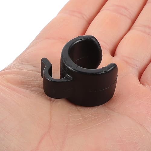 20 Pack Mic Stand Cable Clip Pole Mount Cable Holder for Tripod Phone Stand and Wireless Microphone Snap for Live Streaming Recording Travel