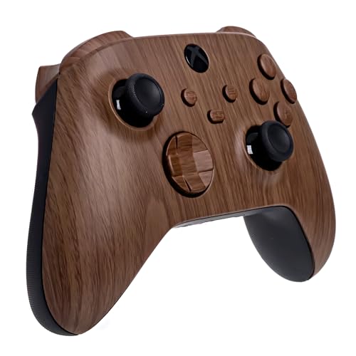 Crazy Controllerz Customz Series Custom Wireless Controller for Xbox One Series X S PC - Rich Mahogany Design - color: XS RICH MAHOGANY