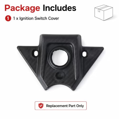 Battery Cover Guard Compatible Fit for Yozma IN 10, Electric Dirt Bike Battery Wrap Protector Left & Right Side Covers, Controller Cover Replacement Parts (Ignition switch cover) - color: Ignition switch cover