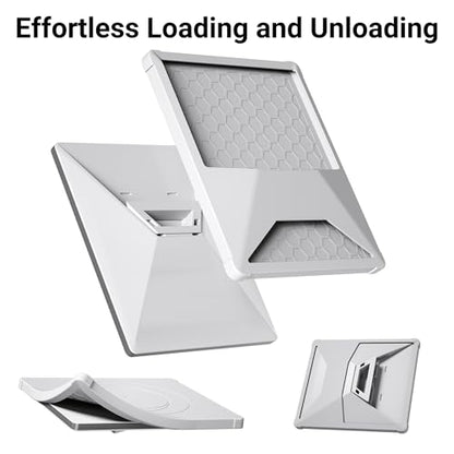 DAIERTEK Starlink Mini Cover, White Silicone Protective Case | Waterproof, Anti-Scratch, Satellite Dish Accessories, For Outdoor Travel RV/Truck/Trailer - color: White