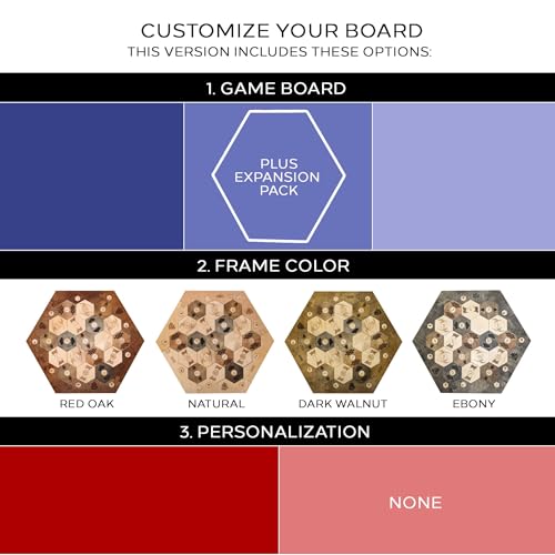 Wood Settler Game Board Expansion Pack - 2-6 Players | Includes: Expansion Pack Only, No Main Board - color: Custom: Expansion Only, size: Custom
