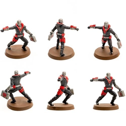 Renegade Game Studios G.I. Joe Heroscape Rumble at The Rift Battle Box | Tactical Military Board Game Featuring 8 Miniatures, Modular Hex Terrain Tiles, and Cobra Fortifications for 2 Players