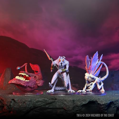WizKids D&D Icons of the Realms: Vecna: Eve of Ruin - 8 ct. Booster Brick (Set 32) - style: Vecna: Eve of Ruin - 8 ct. Booster Brick