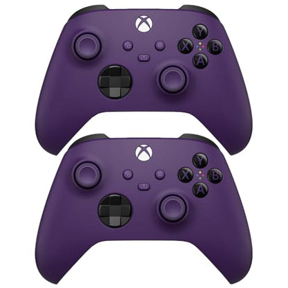 Microsoft QAU-00068 Xbox Wireless Controller Astral Purple 2 Pack (Renewed) - color: Astral Purple