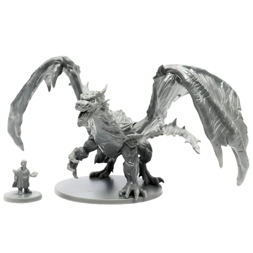 Blacklist Games Miniatures: Fantasy Series 1 Stretch Goals - 66 Styles - 10 Large Figures - 1 Giant 1 Dragon - 3 Colors - Highly Detailed (131 items)