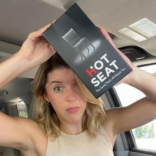 HOT SEAT Party Game - The Family Card Game That's All About You - for Kids,Teens, College Students, Adults + Families - Perfect Christmas White Elephant Gifts, Stocking Stuffers + Board Games Night