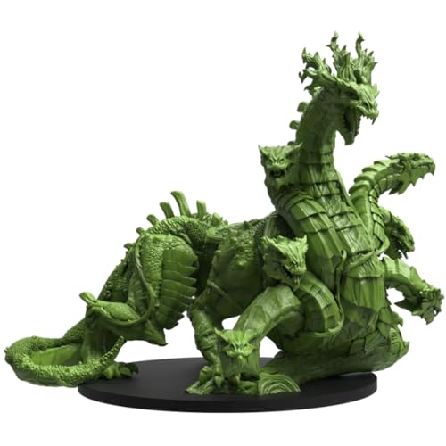 Epic Encounters: Swamp of The Hydra RPG Fantasy Roleplaying Tabletop Game with Huge Boss Miniature, Double-Sided Game Mat, & Game Master Adventure Book with Monster Stats, 5E Compatible