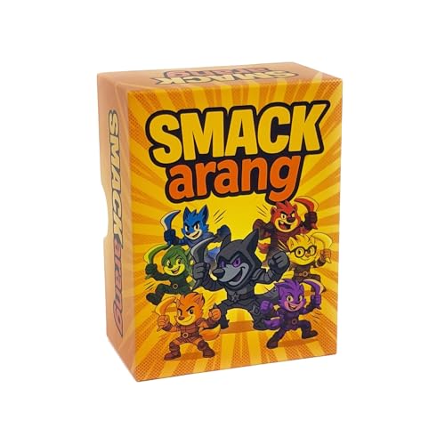 SMACKarang Card Game – Fast-Paced Family & Party Game for Kids 8+, Teens & Adults – 3–6 Players – Color-Matching Action with Unique Character Powers – 15+ Minute Rounds