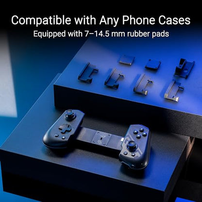 ASUS ROG Tessen Mobile Gaming Controller – Android Phones ONLY, Foldable, Compact, Wired USB-C, Programmable, Fast Charging, RGB – for Call of Duty: Warzone Mobile, Minecraft, Roblox, 350+ Games