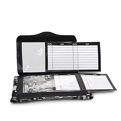 Champro Adult Quarterback Playbook Triple (AF50B) - color: Camo Black, size: Youth