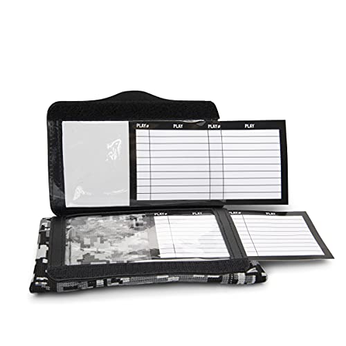 Champro Adult Quarterback Playbook Triple (AF50B) - color: Camo Black, size: Adult